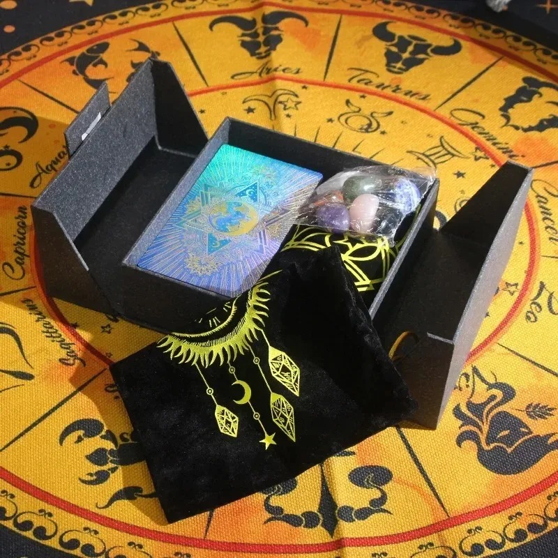 Sběratelská edice s motivem zvěrokruhu – Tarot a křišťálový set Mystic’s Treasure