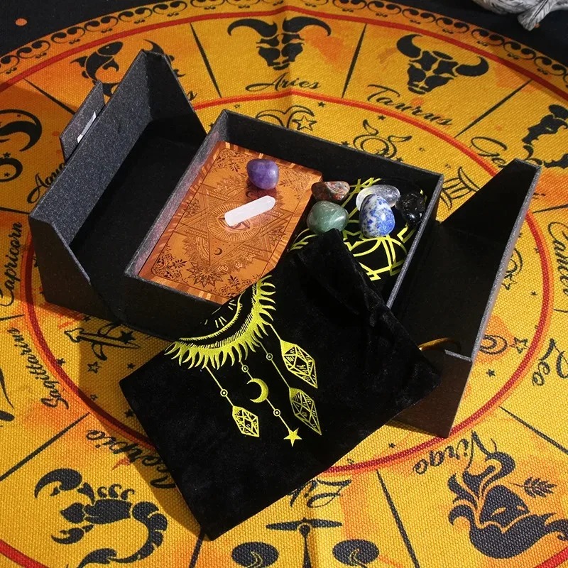 Sběratelská edice s motivem zvěrokruhu – Tarot a křišťálový set Mystic’s Treasure