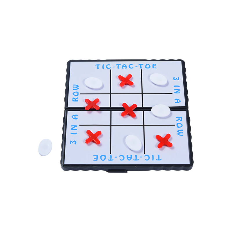 Magnetická skládací hra Tic-Tac-Toe – kompaktní cestovní edice