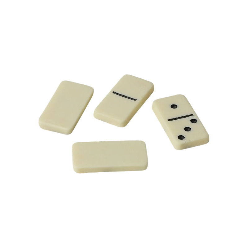 Tradiční Double-Six Domino Set v slonovinové úpravě