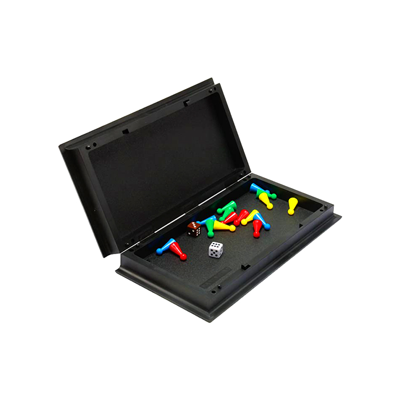 Přenosná magnetická stolní hra s kostkami a dílky Klasická herní sada Ludo