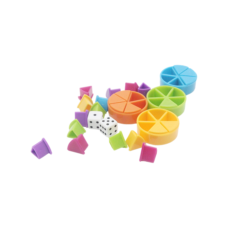 Manipulační sada Rainbow Fraction - Barevně kódovaný výukový nástroj