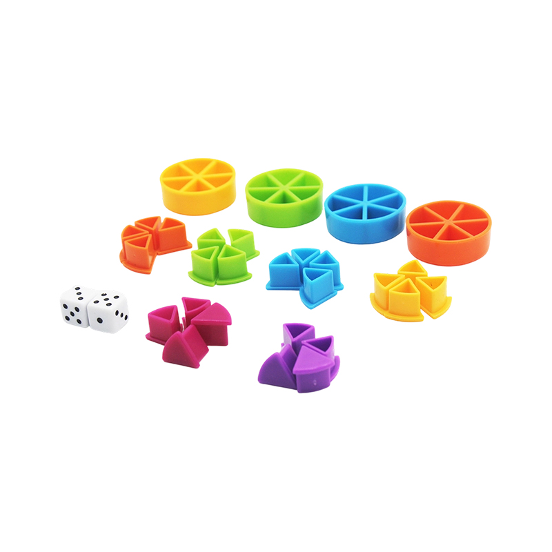 Manipulační sada Rainbow Fraction - Barevně kódovaný výukový nástroj