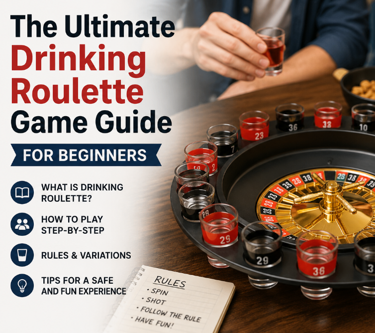 Průvodce hrou Ultimate Drinking Roulette pro začátečníky